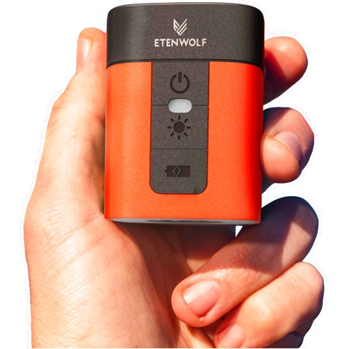 ETENWOLF AIR 3 Air Pump for Inflatables with 2600 mAh Battery & Camping Light, Ultra-Fast and Mini Electric Air Pump, Inflate Deflate for Air Mattress, Pool Floats, Vacuum Storage Bags