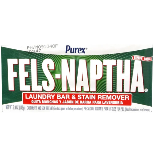 Fels Naptha Laundry Bar and Stain Remover, 5oz ( 4 bars) by Fels Naptha
