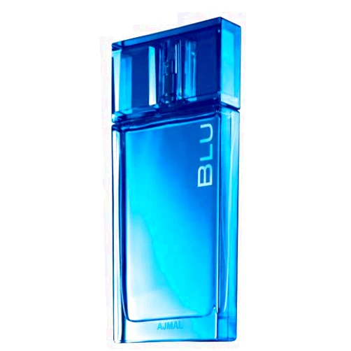 Ajmal Blu for Men Perfume Oil 10ml - Ajmal Perfumes - Fresh Aqueous Floral Woody Musky Ambery