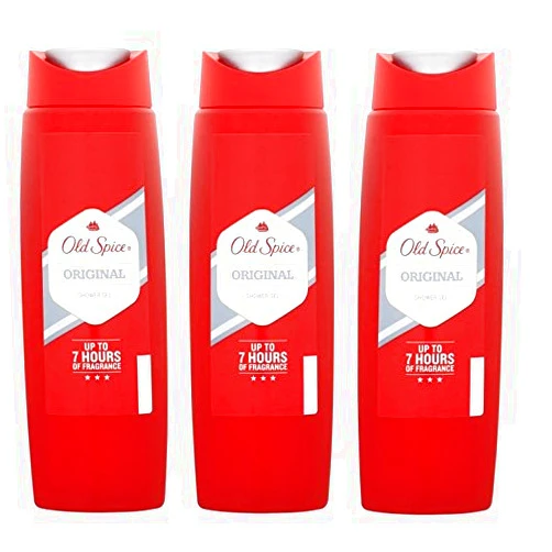 Old Spice Original Shower Gel 250ml x 3 Packs by Old Spice