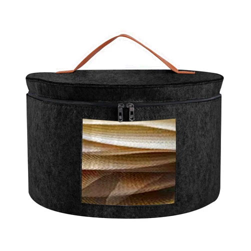 Munskine Hat Boxes for Women Storage & Men Hat Box Hat Storage Box - Large Hat Box With Lids Round Box With Dust proof Lid Toy Storage