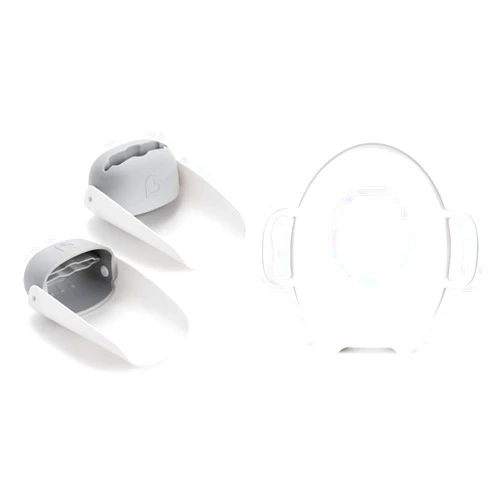 Munchkin® 2pk Extend™ Faucet Extenders and Sturdy™ Potty Seat, Grey