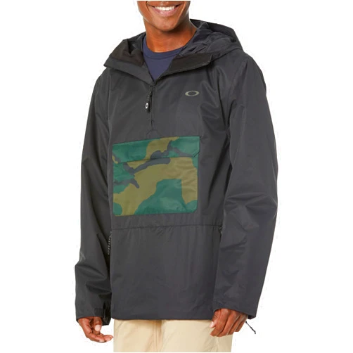 Oakley Men's Divisional Recycled Shell Anorak Jacket