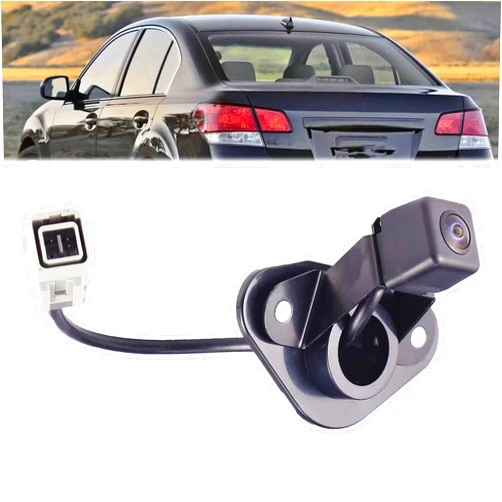 Generic Back up Camera w/Bracket Compatible with Subaru Legacy Outback 2010 2011 2012 2013 2014 Rear View Camera Replace 86267AJ10B 86267AJ10A 86267-AJ10A 86267AJ101 86267-AJ100 86267-AJ101