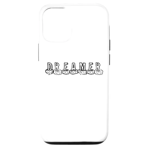 Day Dreamer In The Clouds iPhone 12/12 Pro Dreamer Cute Fluffy Dream Cloud Rainbow Creative Imagination Case