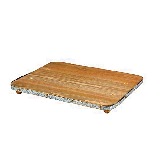 47thmain Rectangle Wooden Tray Sm