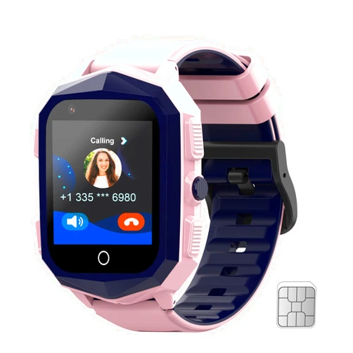 wonlex 4G Kids Smart Watch with GPS Tracker, Video Calling, Camera, SOS Emergency, 1.4 Inch Unlocked Kids Cell Phone Watch Birthday Gifts for Boys Girls Ages 3-10