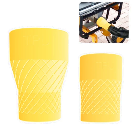 Generic TPU Flexible Material Miter Saw Vacuum Adapter, Universal Quick Connect Dust Hose Compatible with Miter Saws, Table Saws, Sanders and Shop Vac Accessories (Fits DWV9000, DWE7491RS, DWS779)