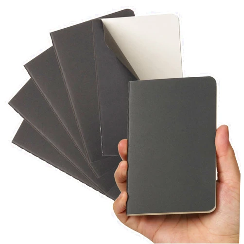 TWONE Pocket Notebook, 6 Pack Softcover Mini Notebooks 3.5