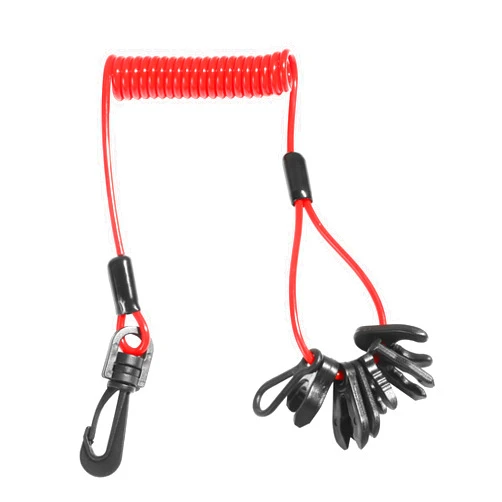 RACOONA Boat Kill Switch Lanyard,Car Accessories Universal Boat Kill Switch Keys Lanyard,Outboard Kill Switch,Safety Kill Stop Switch Connector Lanyard Cord for Mercury,Yamaha,Tohatsu,Johnson