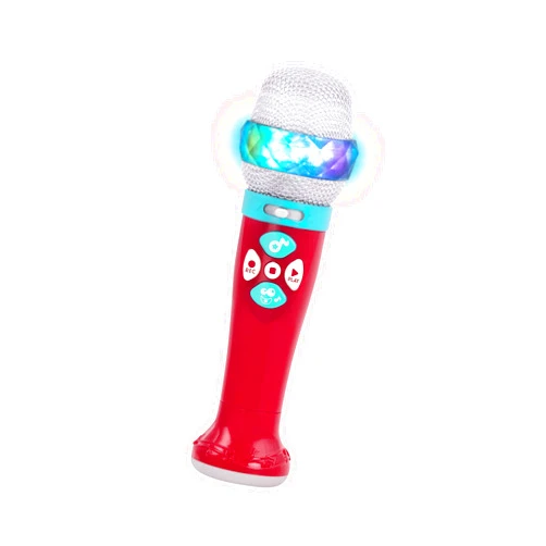 Battat – Toy Karaoke Mic – Light-Up & Voicechanging Microphone – Record & Playback – Sing-Along With Bluetooth – 3 Years + – Musical Light Show Microphone