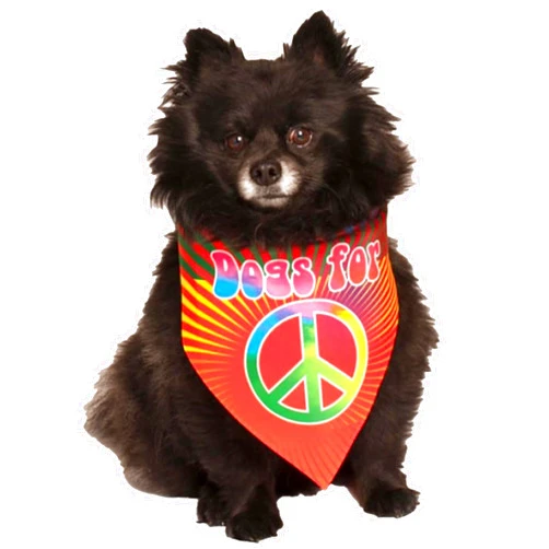 Dog Fashion Living Dogs For Peace Bandana