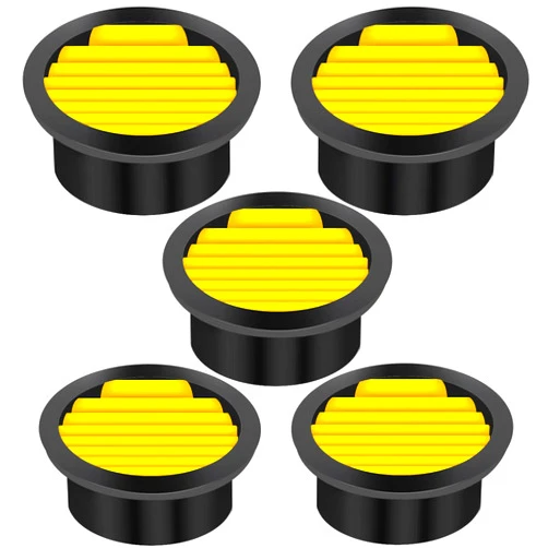 Aienxn 5pcs Air Compressor Replacement Filter Elements,Air Compressor Intake Paper Filter Sound Muffler Accessories for generators,blowers, exhaust ports Q-H-068
