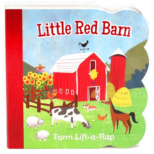 Ginger Swift,Cottage Door Press,David Pavon Little Red Barn - A First Lift-a-Flap Farm Board Book for Babies and Toddlers (Babies Love)