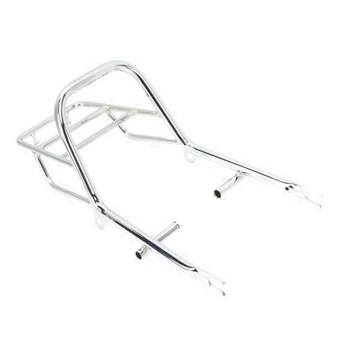 Gonetre Motorcycle Rear Rack Motorcycle Bar Rack Top Case Carrier Topcase Support Motorcycle Rear Luggage Case Holder Steel Alloy Plated Replacement for Dax St70 Ct70 St90 St50 Ct50