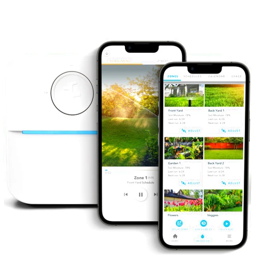 Rachio 3: 8 Zone Smart Sprinkler Controller (Simple Automated Scheduling + Local Weather Intelligence. Save Water w/ Rain, Freeze & Wind Skip), App Enabled, Works w/ Alexa, Fast & Easy Install