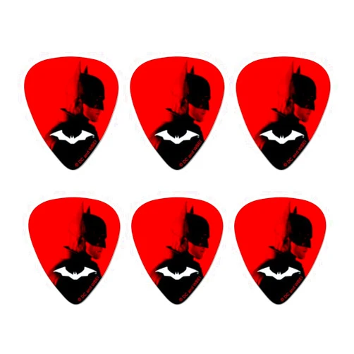 GRAPHICS & MORE The Batman Batarang Novelty Guitar Picks Medium Gauge - Set of 6