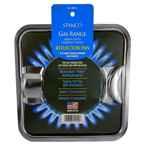 Stanco 900-S Square Gas Pan, Chrome, No Size, No Color