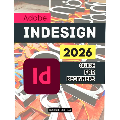 Kuoishe Joehna Adobe InDesign 2026 Guide For Beginners: A Practical Step By Step Learning Path For Beginners To Create Professional Print Digital And Interactive Layouts With Confidence