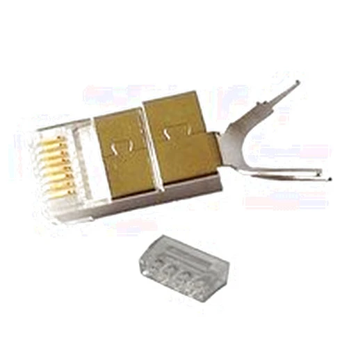 Sunnytech CAT7/7A Plug AWG23/1,1500MHz,10GBase-T Ethernet RJ45 Module Crimp Connector 20 Pack, for Cable Thickness OD 7.0mm