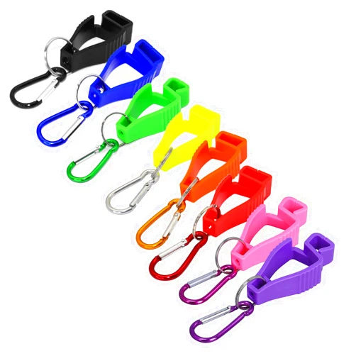 RICHARDJOV 50 Pack Work Glove Clips Safety Work Glove Holder, Belt Glove Keepers for Construction, Ideal Tool for Labor Work