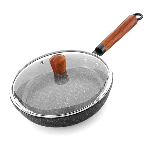 AuLYn Easy to Clean Pan,Non-Stick Frying Pan Pan No-Smoke Gas Cooker Universal Cooking Pots and Pans Set Wok Pan Frying Pan Kitchen Pot Cooking Wok