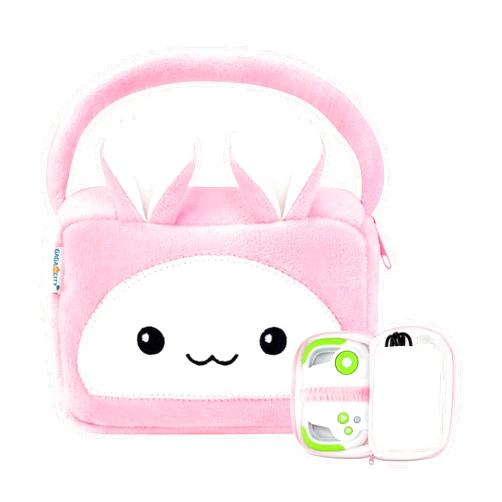 Gaga city Carrying Case Compatible with Leapfrog LeapLand Adventures Learning Video Game, Pink