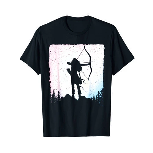 Cool Retro Archery Gift Archer Accessories & Stuff Cute Archery Design For Men Women Kids Archer Archery Lovers T-Shirt