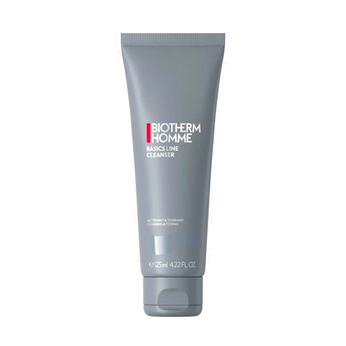 Biotherm Homme Basics Line Cleanser with Biotech Plankton, Gentle Daily Cleansing Gel for Men with Normal Skin, Fresh and Toning Effect, 4.2 Fl. Oz.
