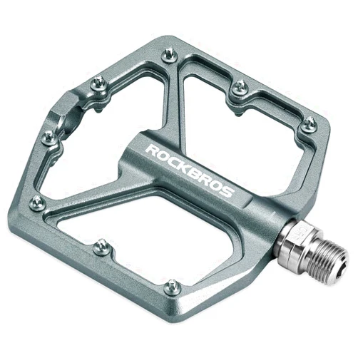 ROCKBROS Mountain Bike Pedals MTB Pedals Bicycle Flat Pedals Aluminum 9/16