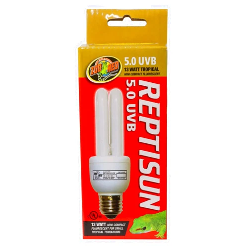Zoo Med ReptiSun 5.0 Mini Compact Fluorescent Lamp 13 Watts
