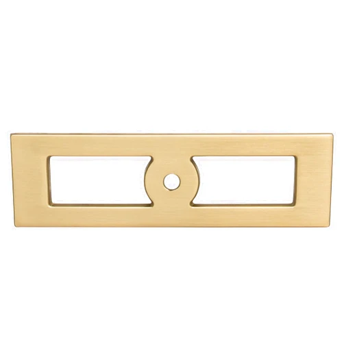 Top Knobs TK922HB Top Knobs TK922 Hollin 3-3/4 Inch Center to Center Backplate for Cabinet Knobs from The Lynwood Series