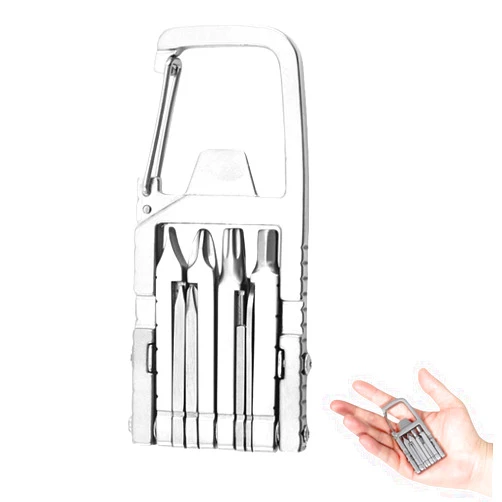 Honyge Multitool Jawbreaker Mini Multitool Self - 10 in 1 Jawbreaker Mini tool,Defensejawbreaker Multi Tool Jaw Breaker Mini Tool With Bottle Opener Phone Holder Screwdriver Carabiner For Outdoor