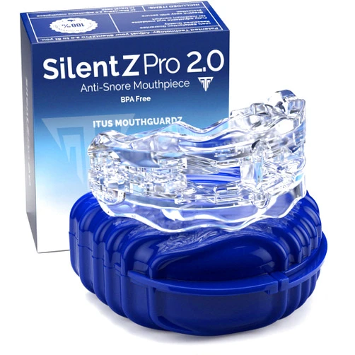 Itus Mouthguardz SilentZPro 2.0 - USA Designed Anti Snore Mouthpiece (Size: Large) - Fully Adjustable Anti Snore Mouth Guard - Professional Patented Anti Snore Device - Brand: Itus Mouthguardz