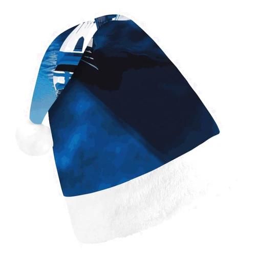 YHNNH Yacht Christmas Hat for Adults Personalized Comfort Santa Hat for Xmas New Year Party Gifts