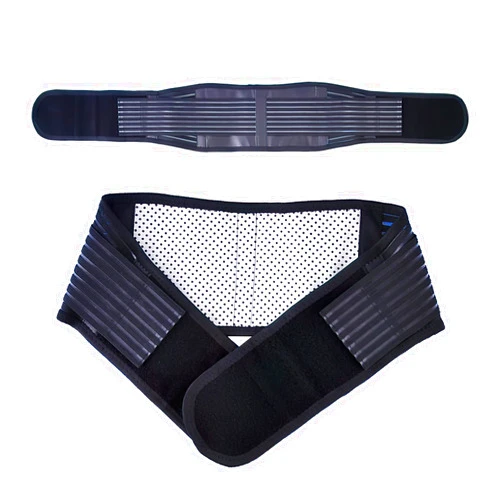 KkaFFe Back Support with Magnet, Tourmaline Magnetic Back Braces for Lower Back Pain Relief, Self Heating & Soothing Waist Band, Lumbar Support Belt for Herniated Disc/Sciatica (X-Large)