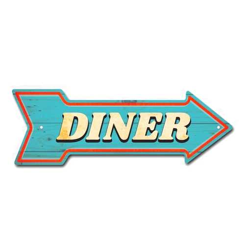MIGHTY SKINS MightySkins Peel and Stick Art Removable Diner Decal Decor 24