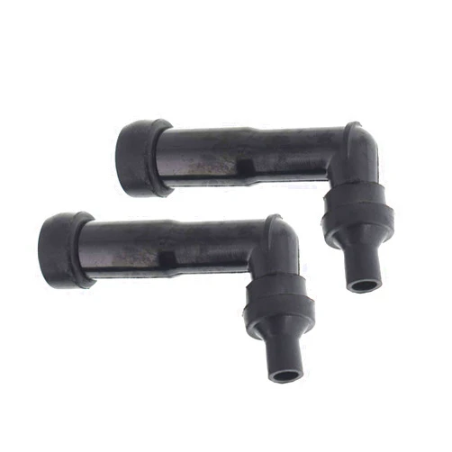 WFLNHB 2Pcs XB05F 120 Degree Spark Plug Boot Cap Cover Resistor for ATV Motorcycle