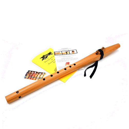 ATROFY Native American Style F Sharp Flute, Cedar Intermediate Flute Package with Book (Flute Bag Not Included) Stellar Basic F# Flute Package
