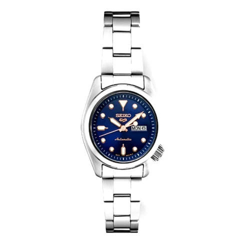 SEIKO Automatic Watch for Men - 5 Sports Collection - Stainless Steel, 60-Minute Track - 100M Water Resistant