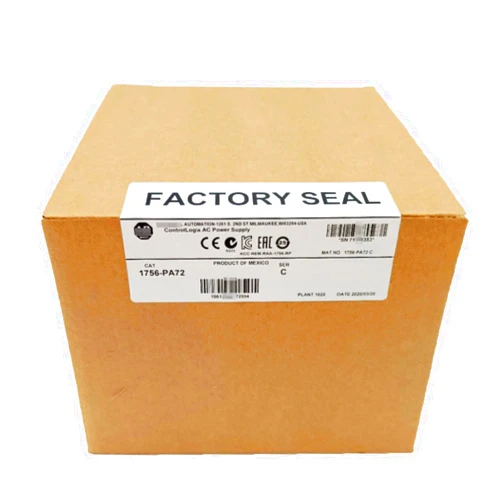 CBBEXP 1756-PA72 ControlLogix AC Power Supply 1756PA72 New in Box with One-Year Warranty