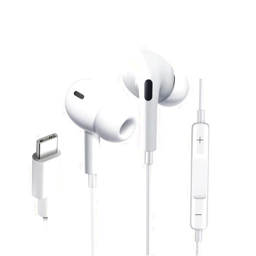 ABCDONG USB C Headphones HiFi Stereo USB Type C Earbuds in Ear Earphones Headset with Mic and Volume Control Compatible with Samsung Galaxy Google Pixel OnePlus 6T and More Type C Port Models