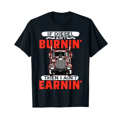 Funny Truckers Trucking Dad Apparel Co. Funny Trucker Truck Driver Trucking Dads Father Mens T-Shirt