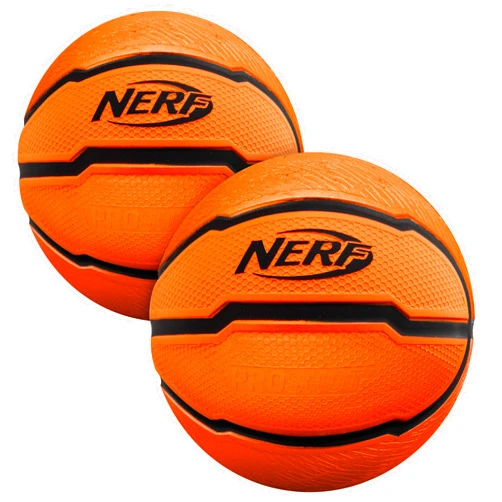 Nerf Mini Foam Basketballs - Indoor + Outdoor Foam Balls - 5