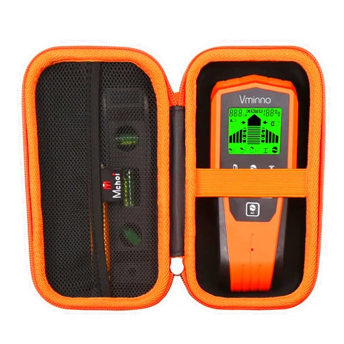 Mchoi Hard Protective Case Suitable for Vminno Stud Finder Wall Scanner Kit, 6 in 1 Electronic Stud Detector, Shockproof Portable Carrying Case, Case Only