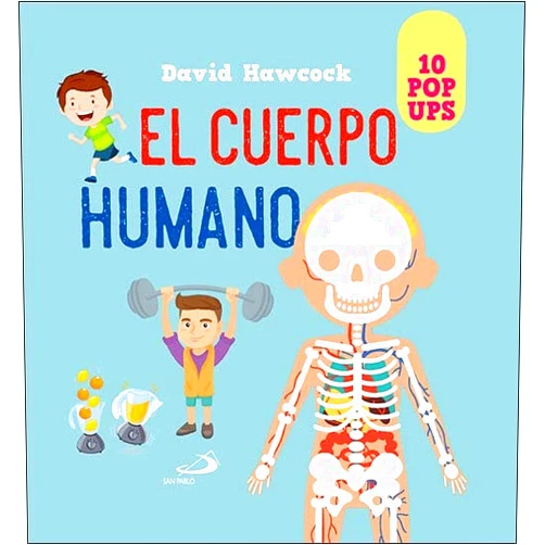 David Hawcock,Sara Loro Jiménez Cuerpo humano: 10 pop ups