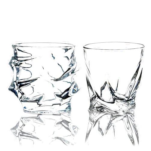 MoonlyTree Whiskey Shot Glasses Set of 2, Real Bullet Classic Whiskey Shot and Beer Glasses for Bourbon, Scotch, Rum, Gift for Men, Friends, Family-9/11Fl.oz