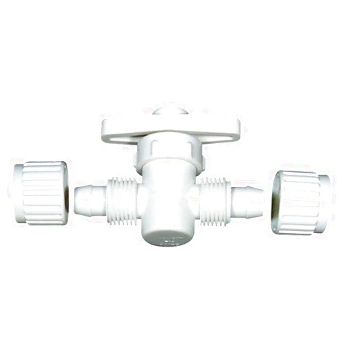 Flair-It 16879 Plastic Straight Stop Valve, 0.375
