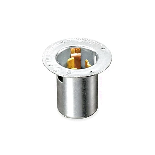 Hubbell CS6375 Locking Inlet, 50 amp, 125/250V, 3 Pole and 4 Wire
