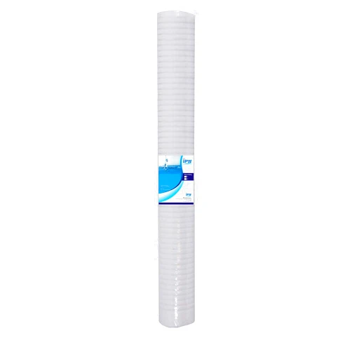 IPW Industries Inc. - 5-Micron Grooved Polypropylene Sediment Replacement Filter Compatible with Tankless Water Heaters & Whole-House Water Filtration